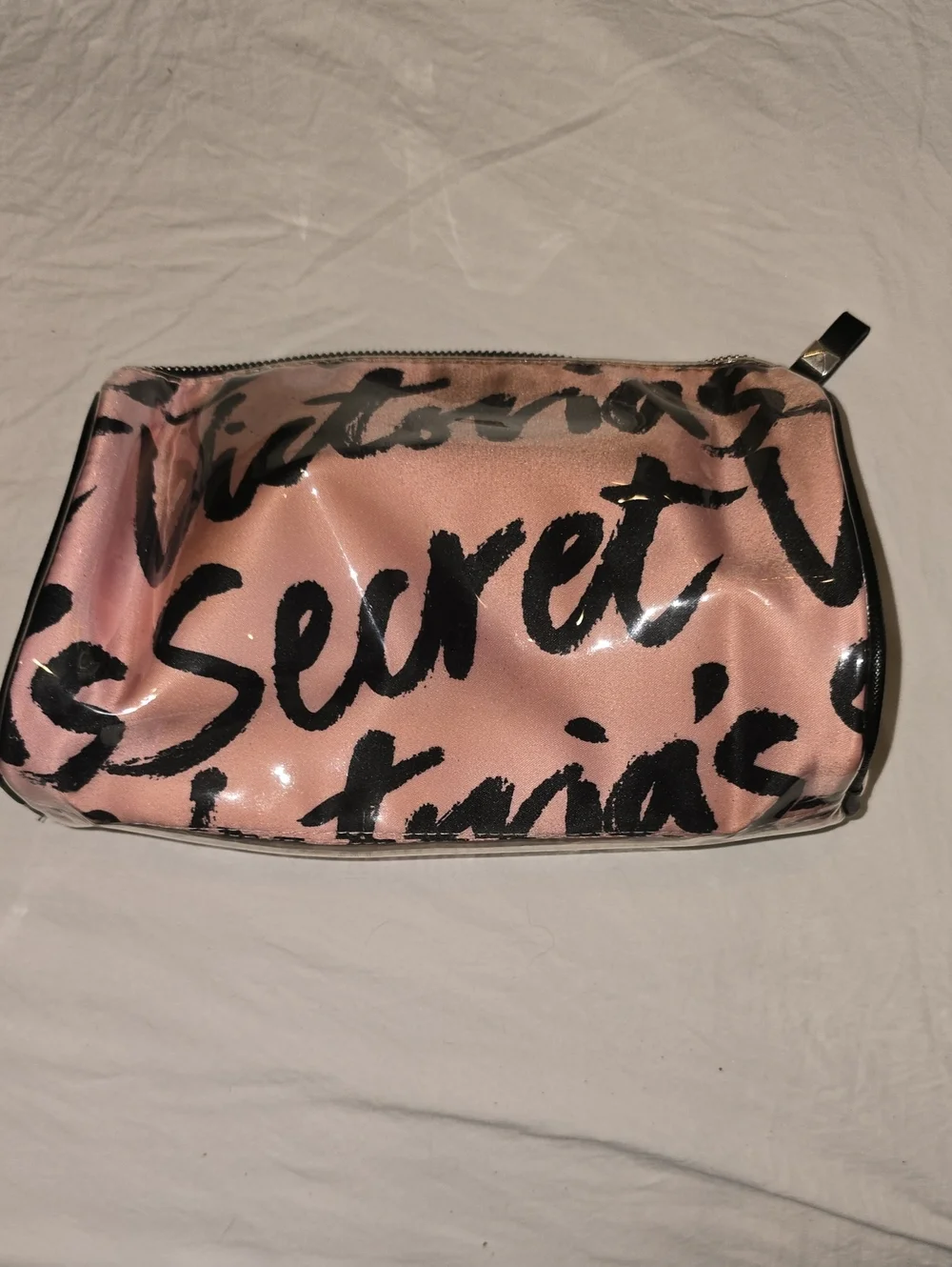Victoria's Secret Pink Logo Cosmetic Pouch